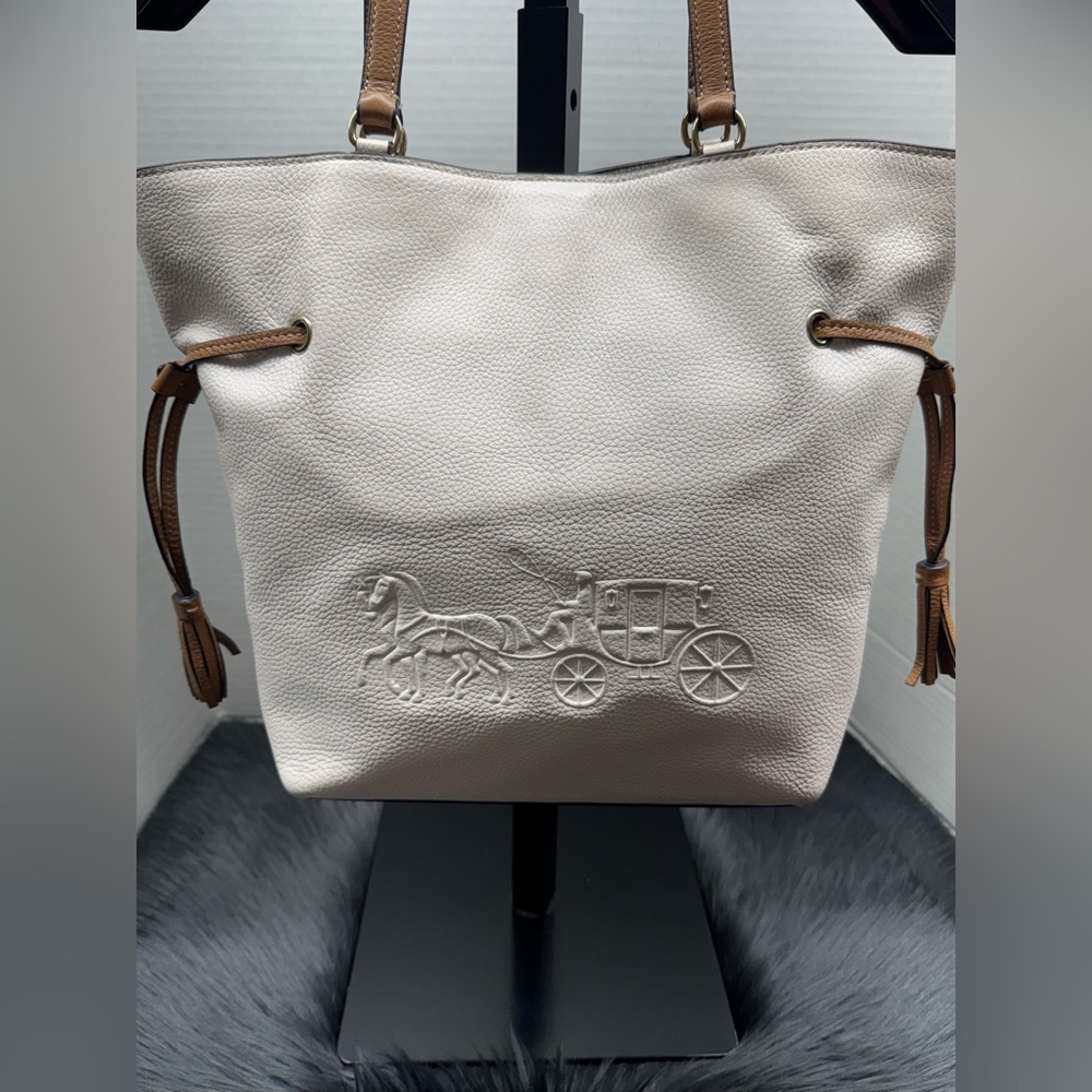 Coach Andy Horse & Carriage Tote - Picture 2 of 13